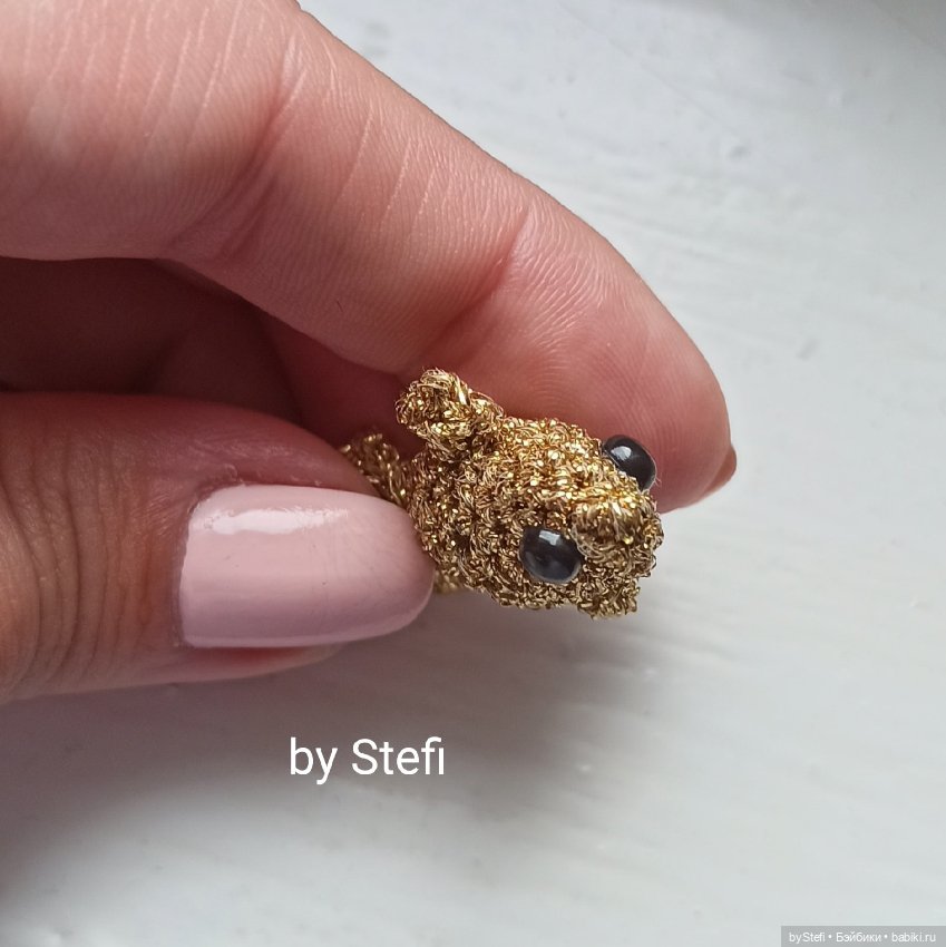 Что связать в дождливый день? Рыбку золотую (фото 6)