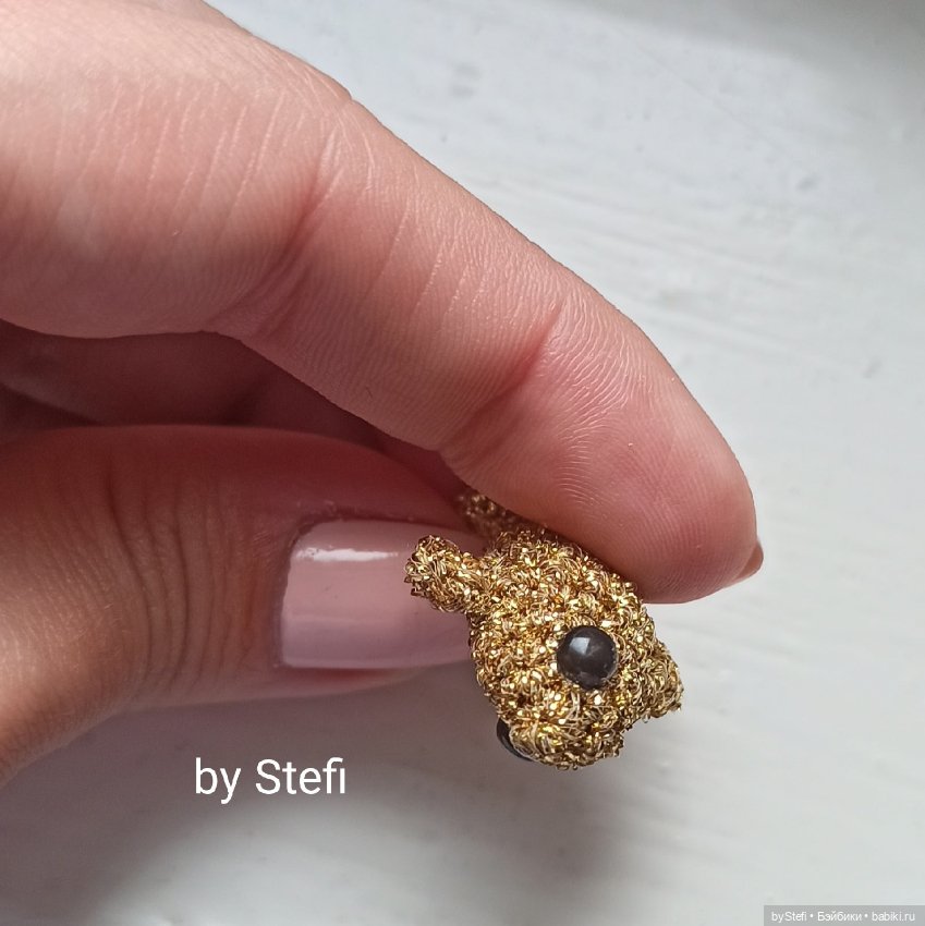 Что связать в дождливый день? Рыбку золотую