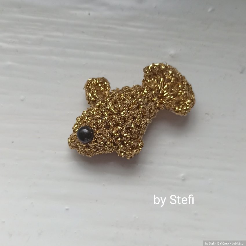 Что связать в дождливый день? Рыбку золотую (фото 2)