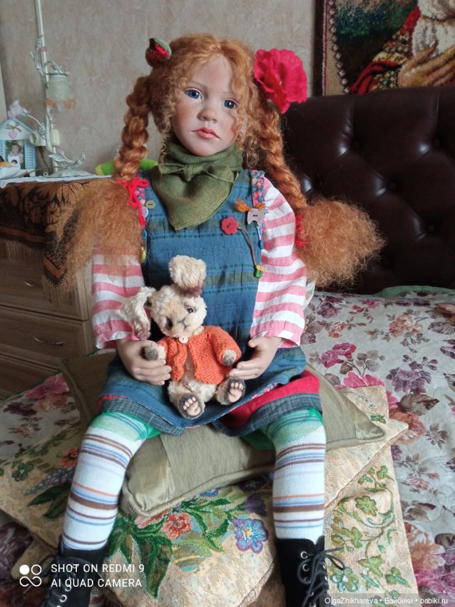 А у нас пополнение, приехала моя Любимушка - Лоретта от Zwergnase