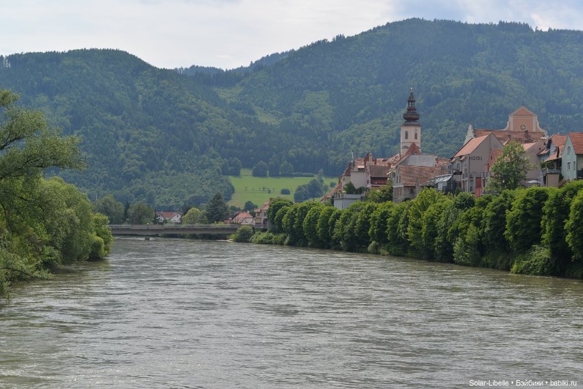 "Штирийская" Тоскана и кидзик на прогулке