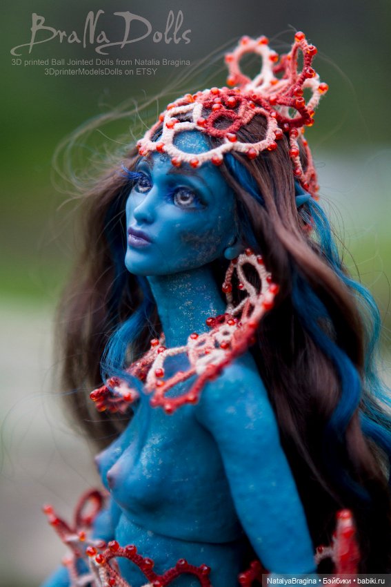 Ундина — Авторские шарнирные куклы своими руками: лепка