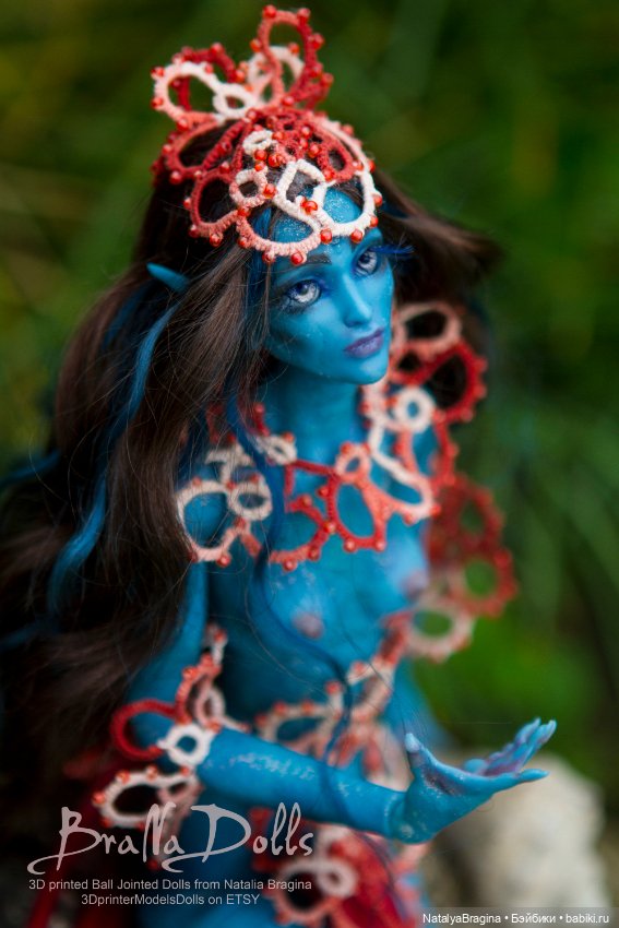 Ундина — Авторские шарнирные куклы своими руками: лепка