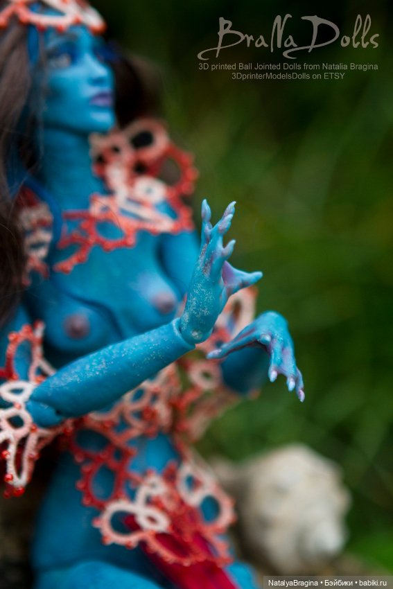 Ундина — Авторские шарнирные куклы своими руками: лепка
