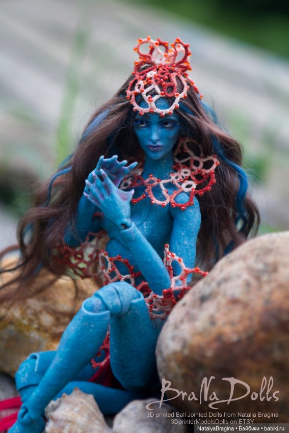 Ундина — Авторские шарнирные куклы своими руками: лепка