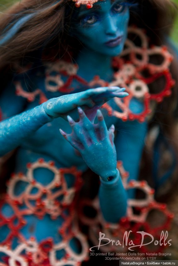 Ундина — Авторские шарнирные куклы своими руками: лепка