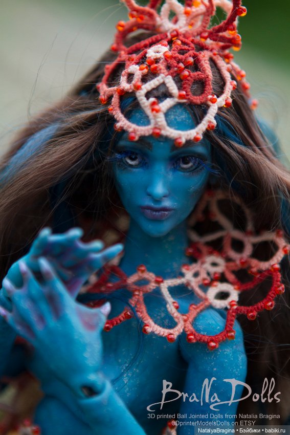 Ундина — Авторские шарнирные куклы своими руками: лепка