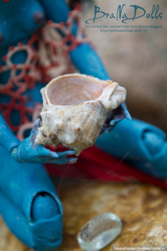 Ундина — Авторские шарнирные куклы своими руками: лепка (фото 5)