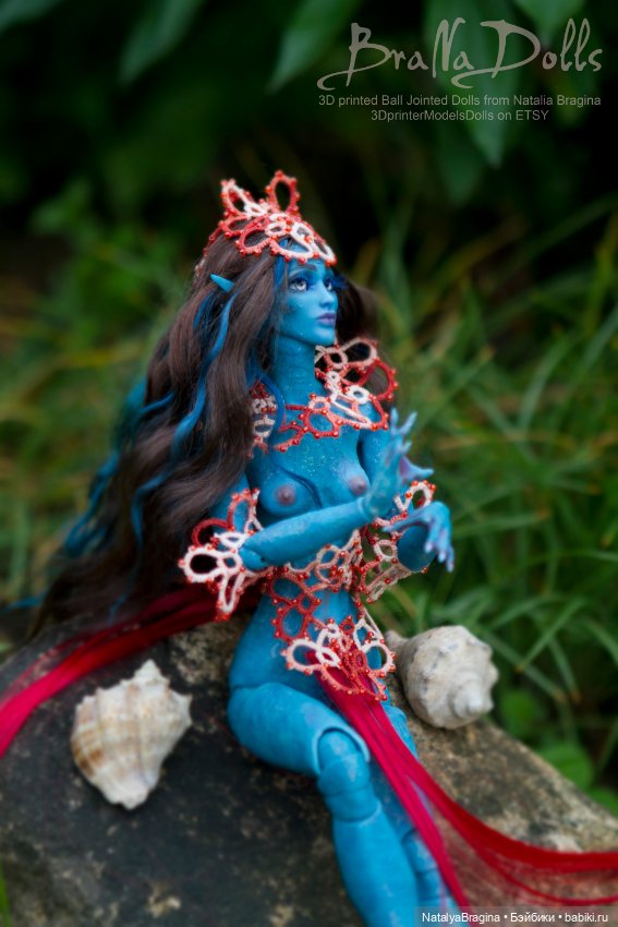 Ундина — Авторские шарнирные куклы своими руками: лепка