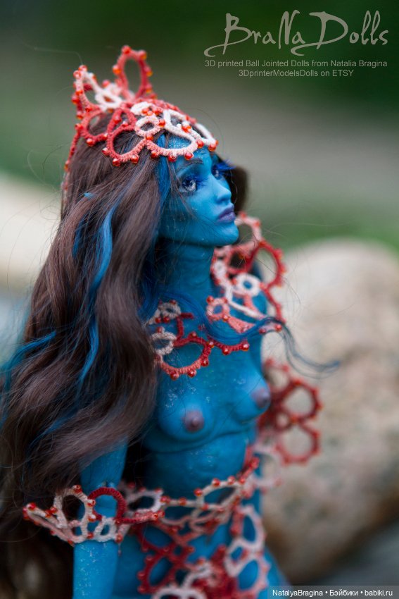 Ундина — Авторские шарнирные куклы своими руками: лепка