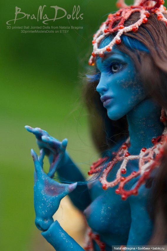 Ундина — Авторские шарнирные куклы своими руками: лепка
