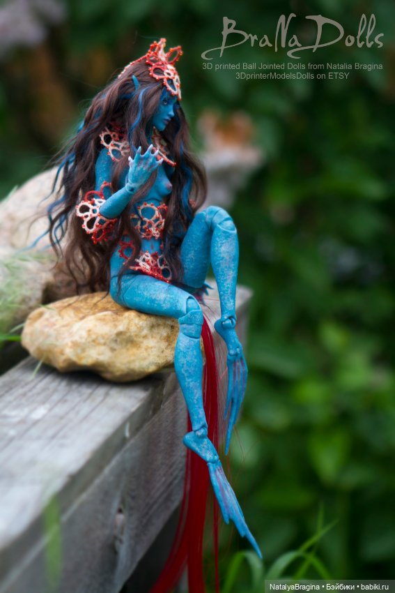 Ундина — Авторские шарнирные куклы своими руками: лепка (фото 2)