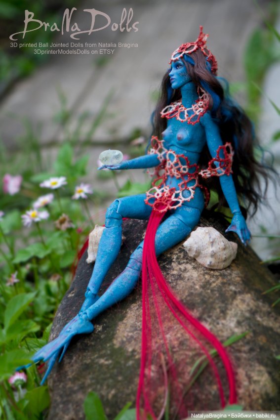 Ундина — Авторские шарнирные куклы своими руками: лепка