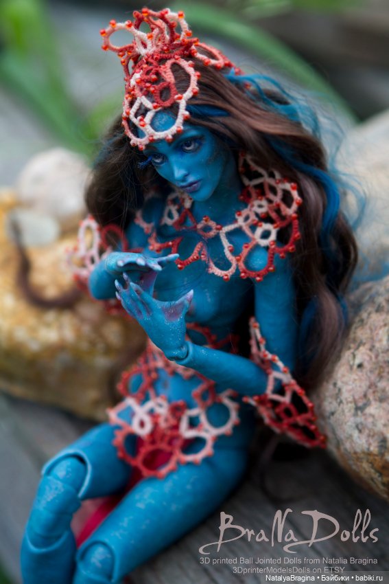 Ундина — Авторские шарнирные куклы своими руками: лепка
