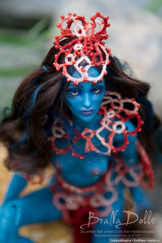 Ундина — Авторские шарнирные куклы своими руками: лепка