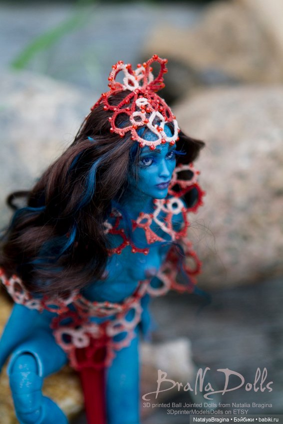 Ундина — Авторские шарнирные куклы своими руками: лепка