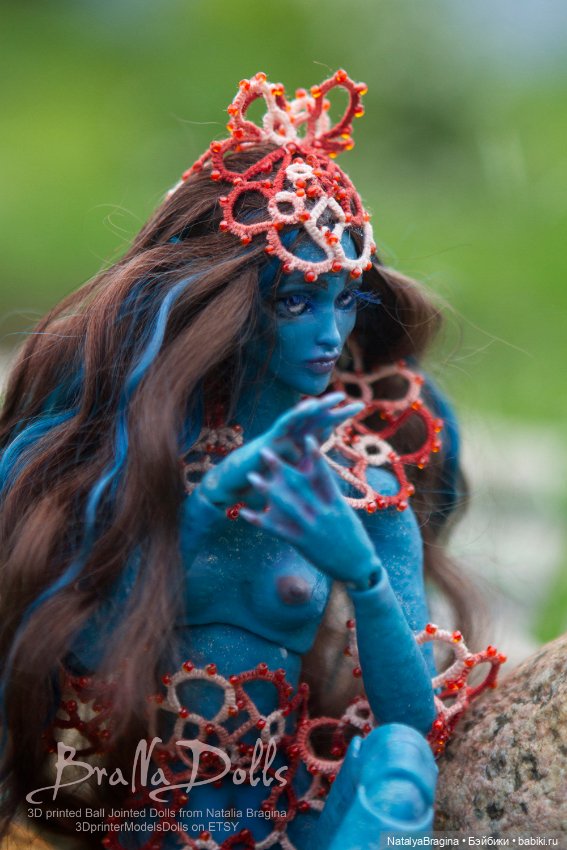 Ундина — Авторские шарнирные куклы своими руками: лепка