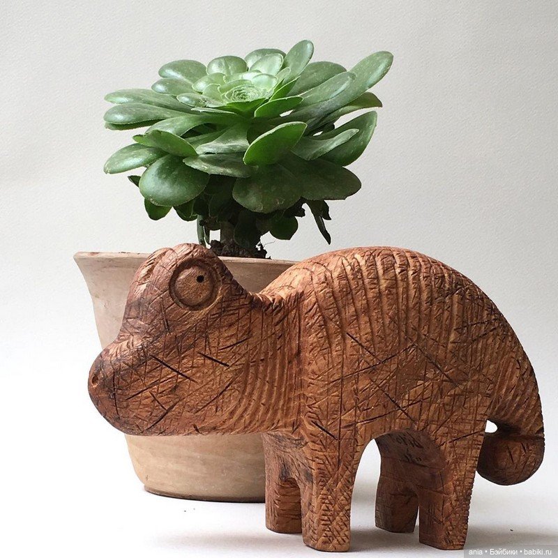 Оригинальные фигурки из дерева, автор Farid Shah (фото 9)