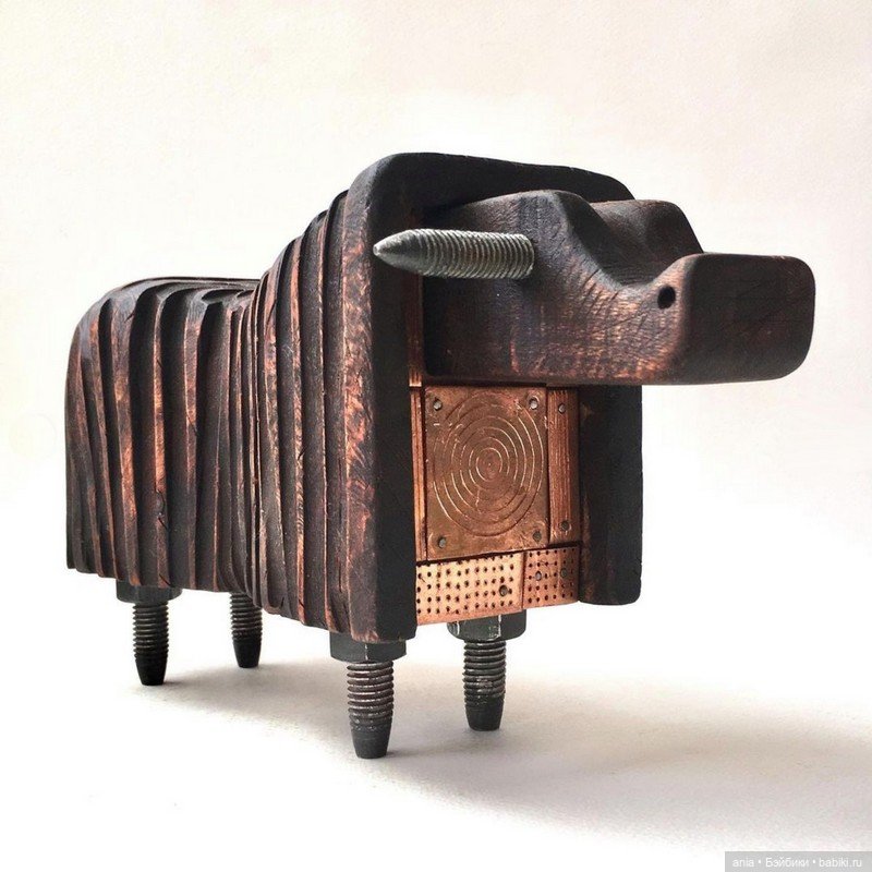 Оригинальные фигурки из дерева, автор Farid Shah (фото 4)
