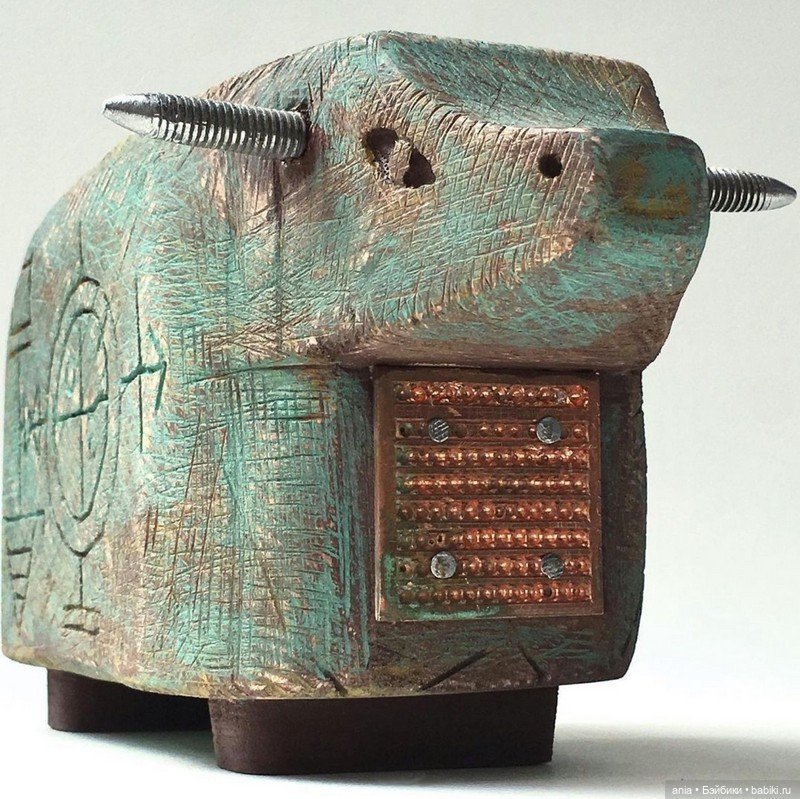 Оригинальные фигурки из дерева, автор Farid Shah (фото 3)