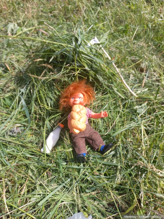 Деревенские мотивы. На покосе