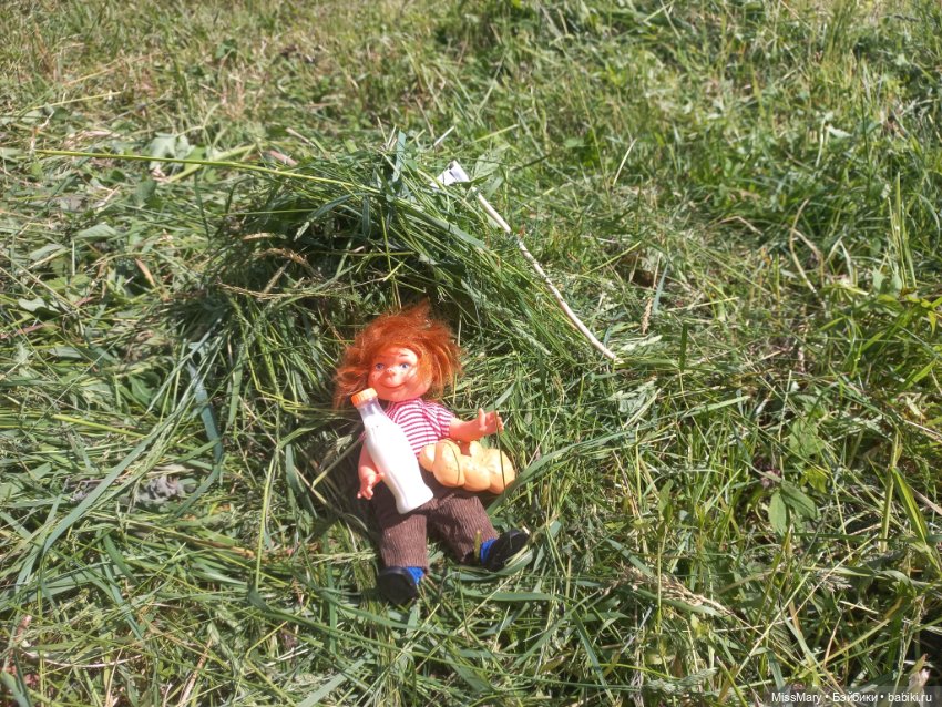 Деревенские мотивы. На покосе