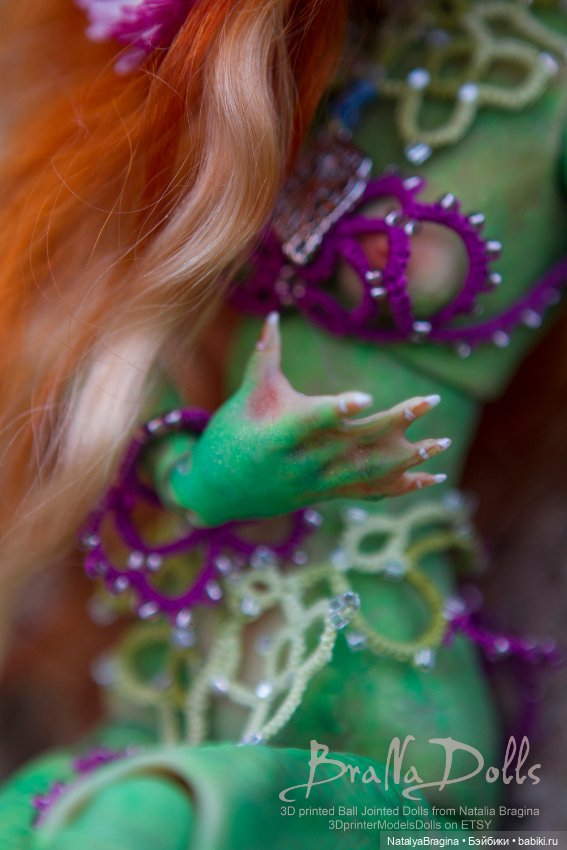 Ариэль — Авторские шарнирные куклы своими руками: лепка
