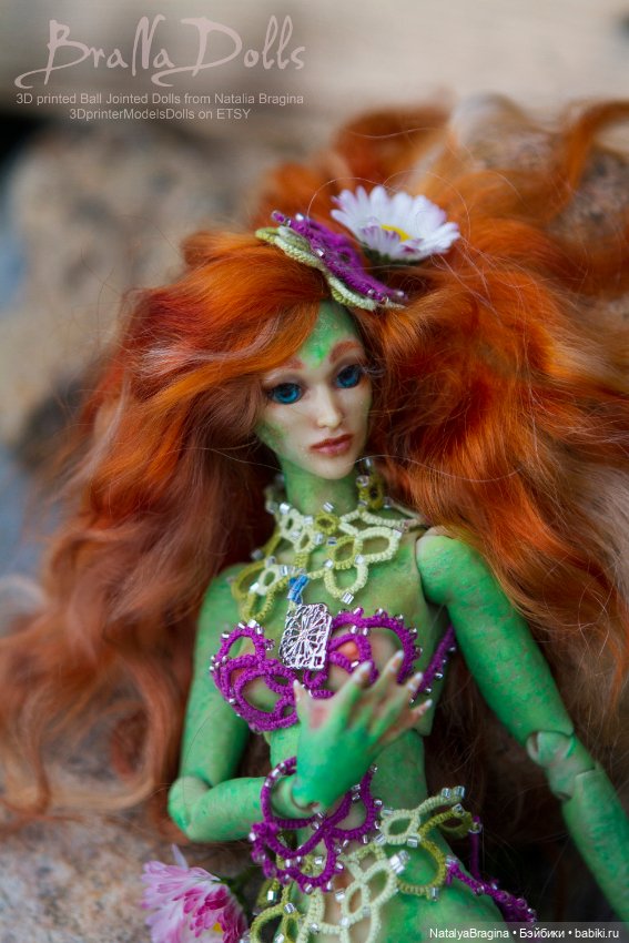 Ариэль — Авторские шарнирные куклы своими руками: лепка