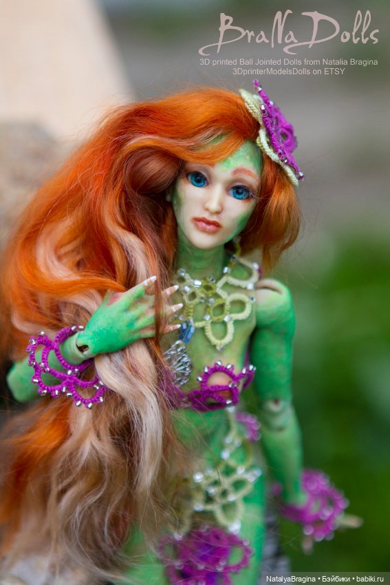 Ариэль — Авторские шарнирные куклы своими руками: лепка