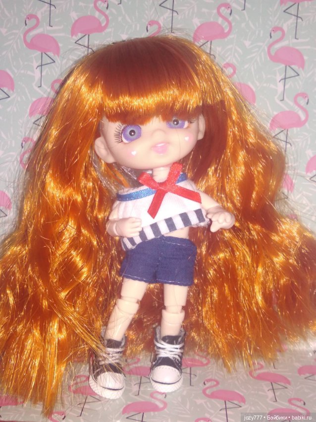 У моих малышей есть младшая сестрёнка - девочка с фиалковыми глазами и сердечками на щечках (фото 5)