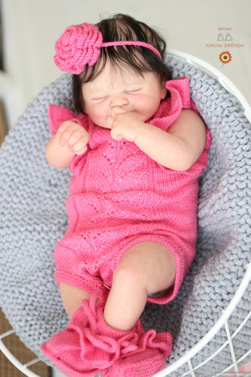 Кукла реборн Alisha от скульптора Sabrina Hergarten