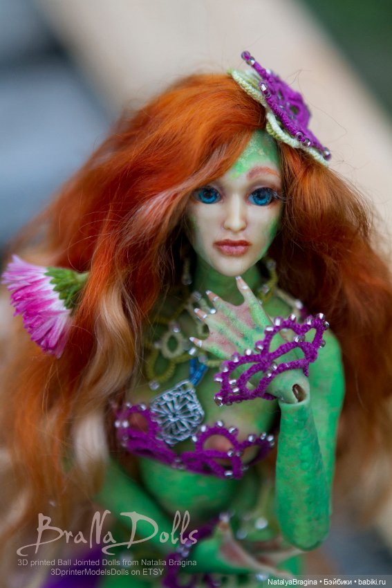 Ариэль — Авторские шарнирные куклы своими руками: лепка