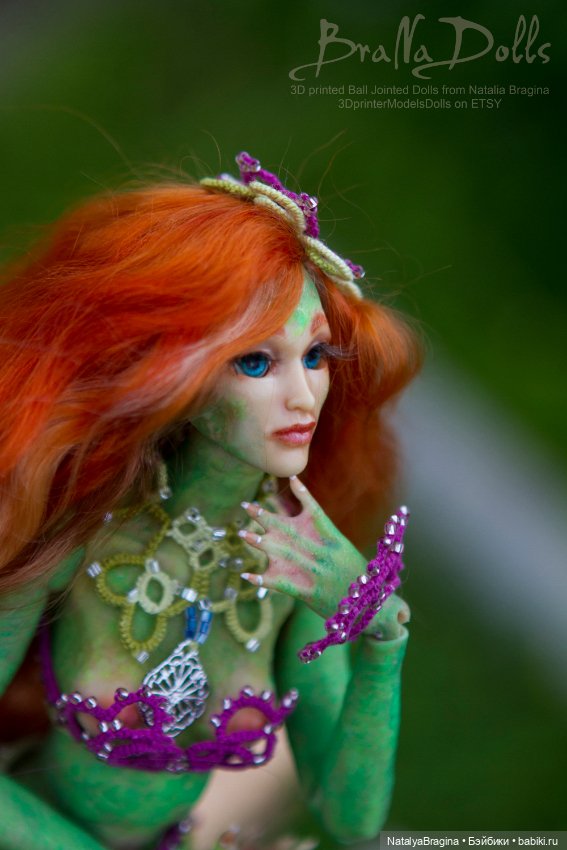 Ариэль — Авторские шарнирные куклы своими руками: лепка