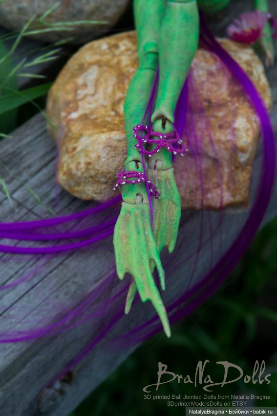 Ариэль — Авторские шарнирные куклы своими руками: лепка (фото 8)