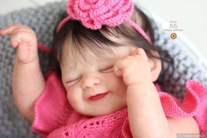 Кукла реборн Alisha от скульптора Sabrina Hergarten