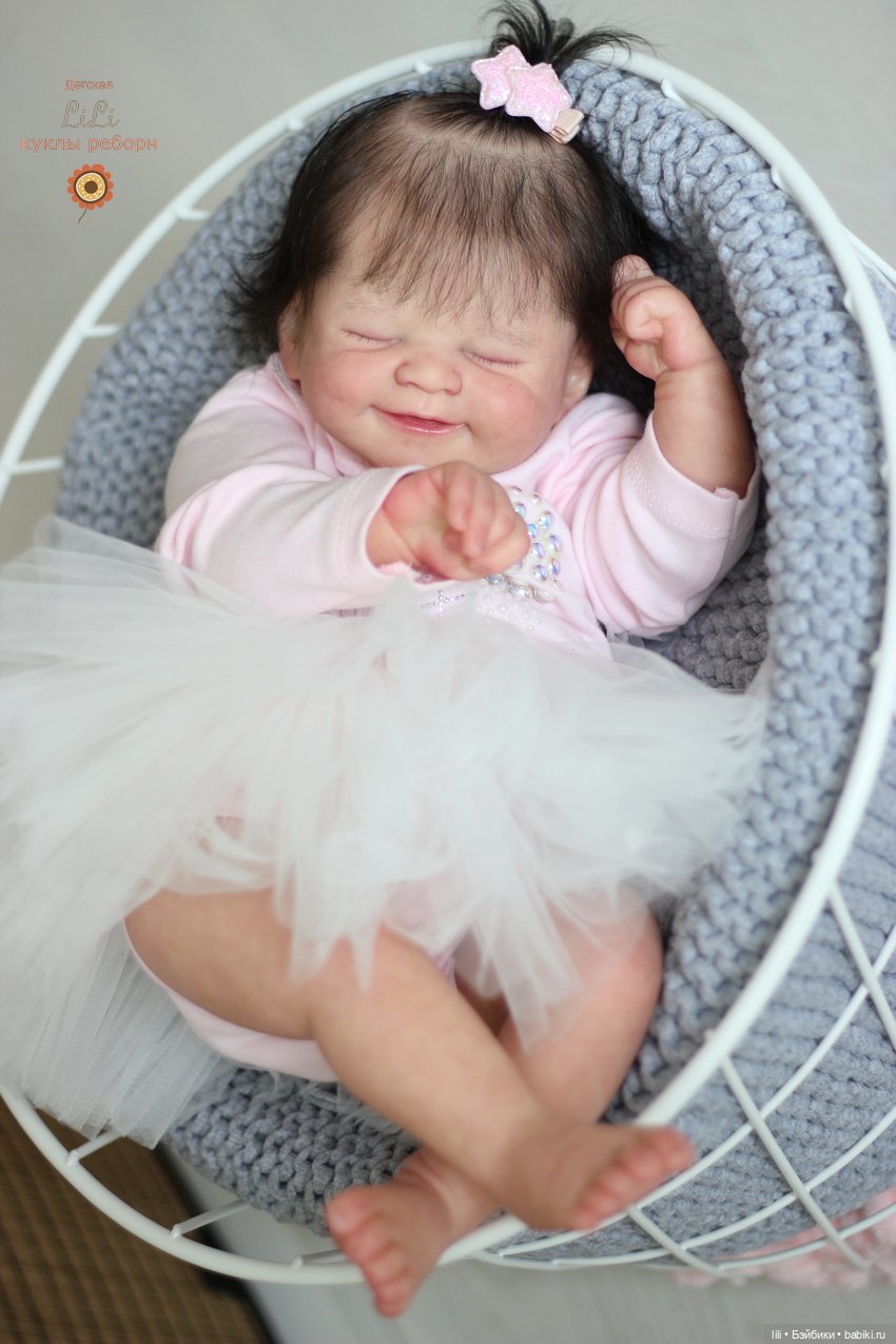 Кукла реборн Alisha от скульптора Sabrina Hergarten (фото 4)