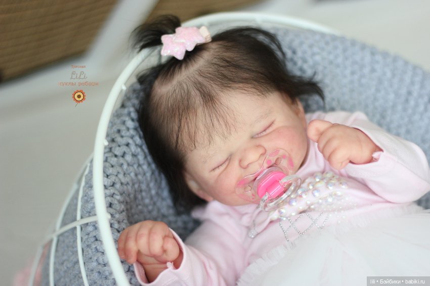 Кукла реборн Alisha от скульптора Sabrina Hergarten