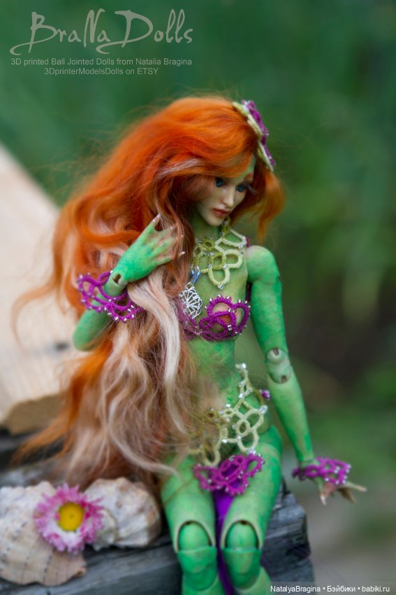 Ариэль — Авторские шарнирные куклы своими руками: лепка