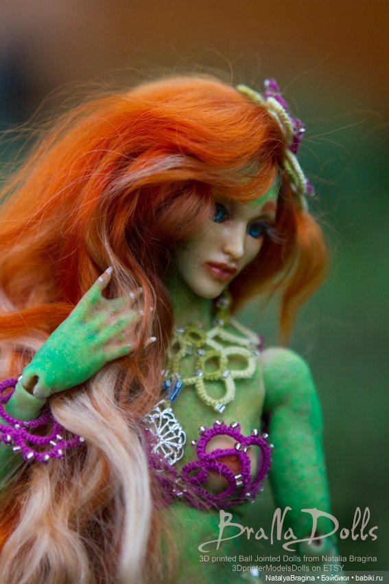 Ариэль — Авторские шарнирные куклы своими руками: лепка