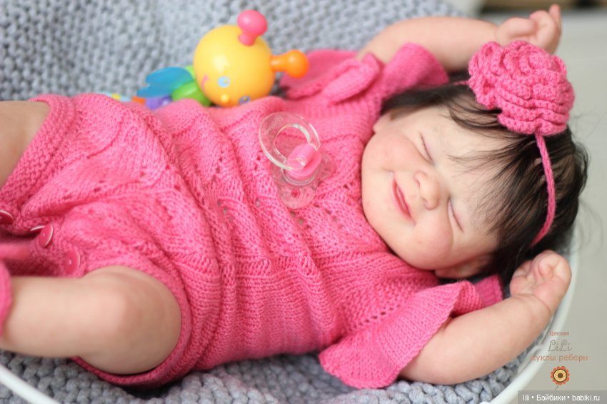 Кукла реборн Alisha от скульптора Sabrina Hergarten