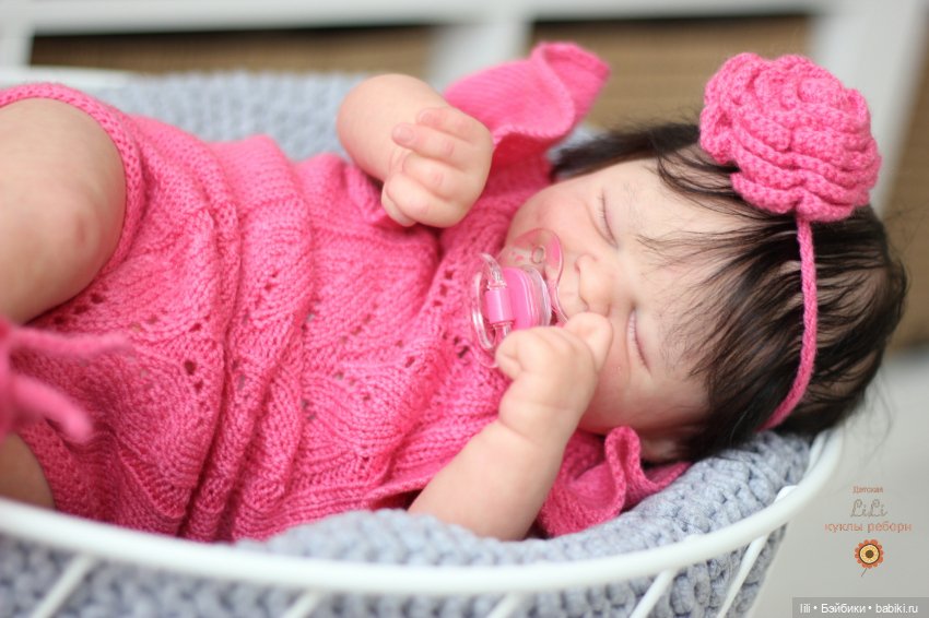 Кукла реборн Alisha от скульптора Sabrina Hergarten