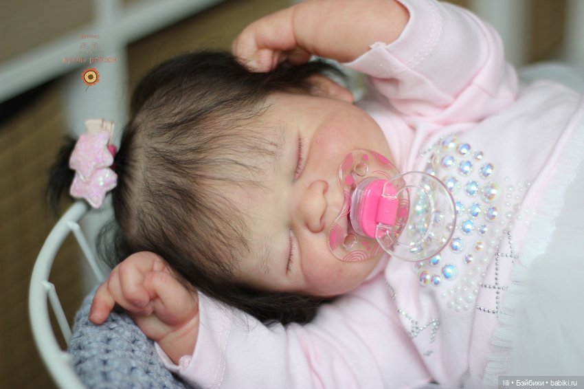 Кукла реборн Alisha от скульптора Sabrina Hergarten