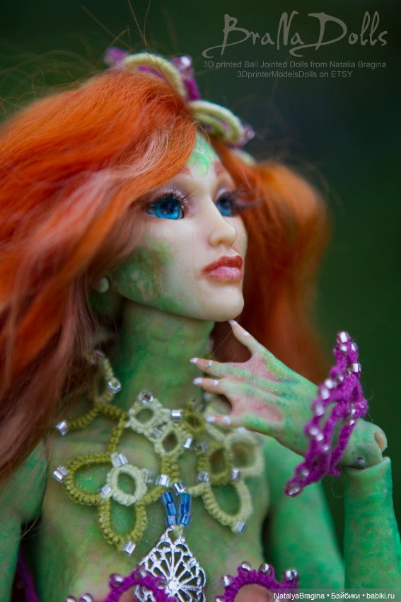 Ариэль — Авторские шарнирные куклы своими руками: лепка