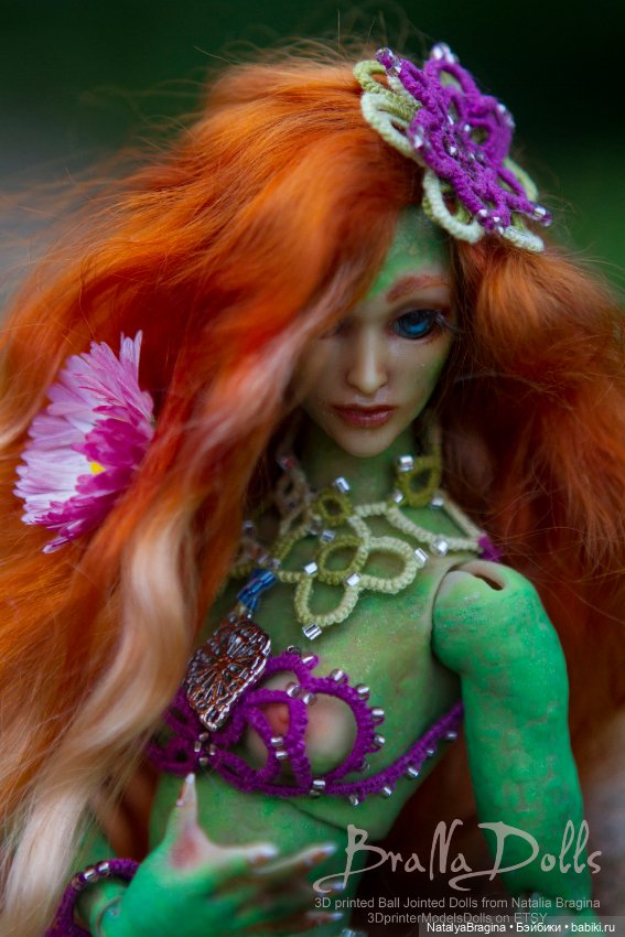 Ариэль — Авторские шарнирные куклы своими руками: лепка