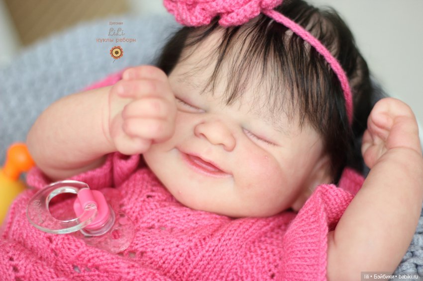 Кукла реборн Alisha от скульптора Sabrina Hergarten