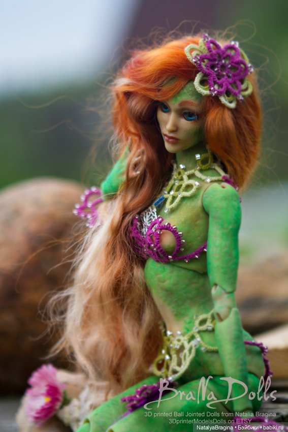 Ариэль — Авторские шарнирные куклы своими руками: лепка