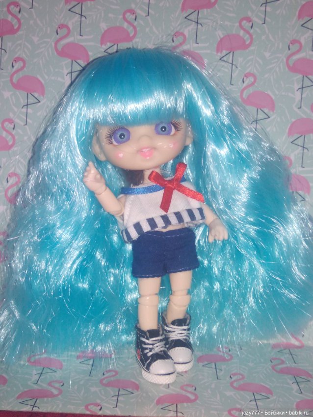 У моих малышей есть младшая сестрёнка - девочка с фиалковыми глазами и сердечками на щечках (фото 6)