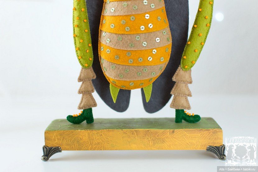 Авторские игрушки из фетра Ольги Янгировой (фото 10)