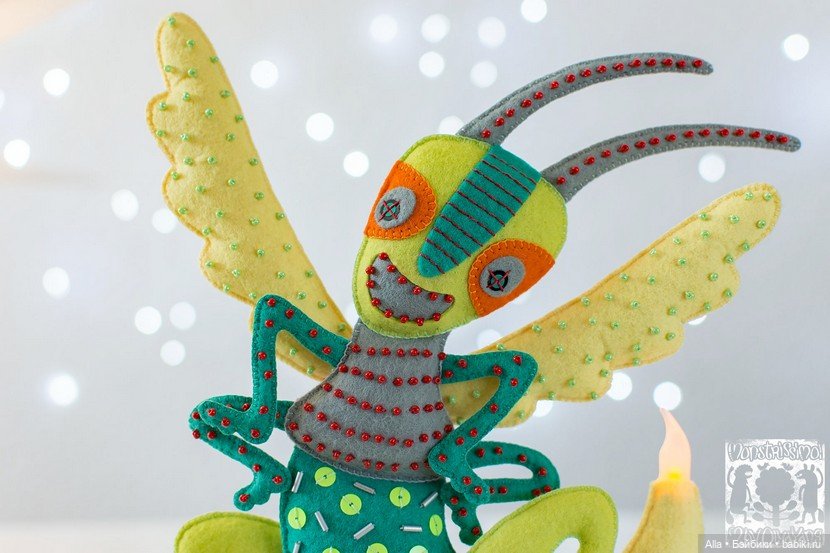 Авторские игрушки из фетра Ольги Янгировой