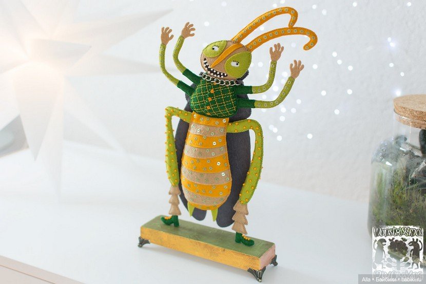 Авторские игрушки из фетра Ольги Янгировой